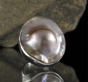 Blister Pearl Ring
