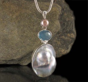 Pearl &  Aquamarine & Blister Pearl Pdt XL