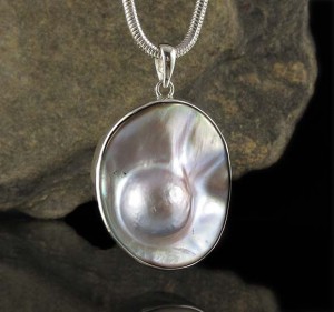 Blister Pearl Pendant Large