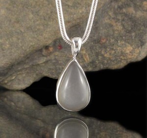 Grey Moonstone Pendant Sml