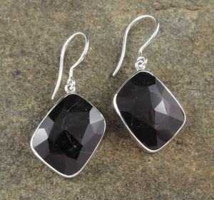 Black Tourmaline Earrings