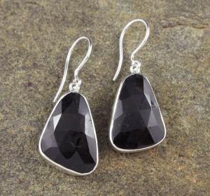 Black Tourmaline Earrings