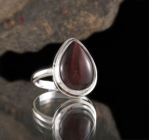 Red Tiger Eye Ring
