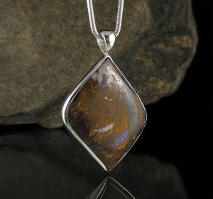 Boulder Opal Pendant Lge