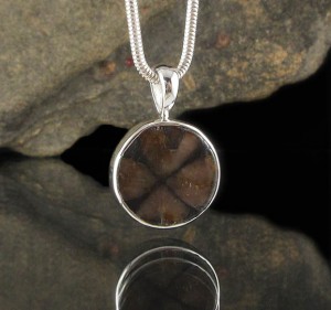 Chiastolite Pendant Lge