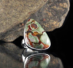 Rainforest Rhyolite Ring