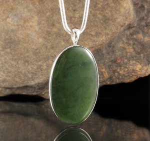 Canadian Jade Pendant Lge