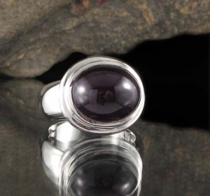 Star Garnet Ring 