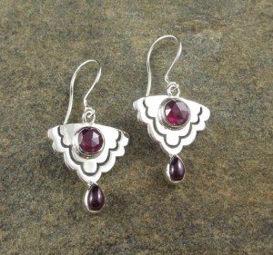 Garnet Earrings