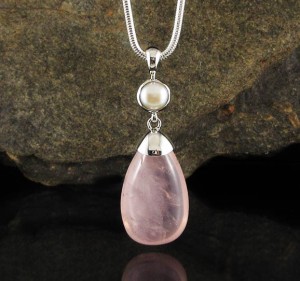 Pearl & Rose Quartz Pdt Med