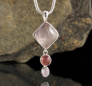 Rose Quartz & Strawberry Quartz Pdt Med