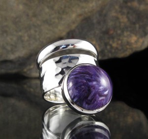 Charoite Ring
