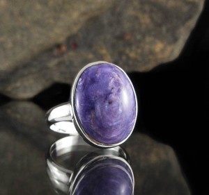 Charoite Ring