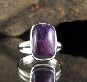 Charoite Ring