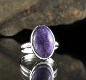 Charoite Ring