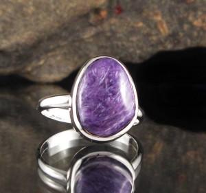 Charoite Ring