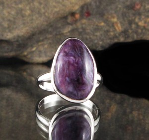 Charoite Ring