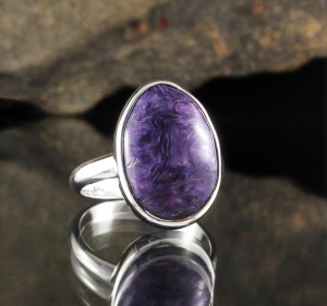 Charoite Ring