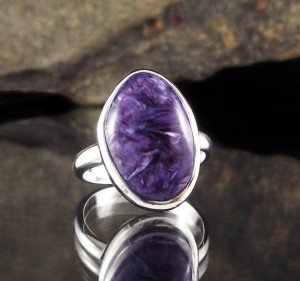 Charoite Ring