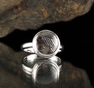 Gibeon Meteorite Ring