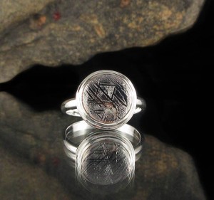 Gibeon Meteorite Ring