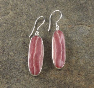 Rhodochrosite Earrings