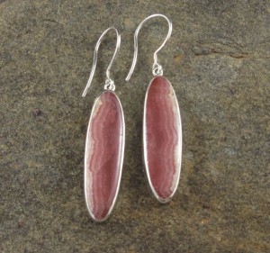 Rhodochrosite Earrings