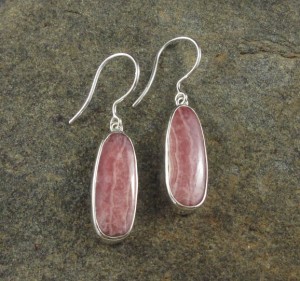 Rhodochrosite Earrings
