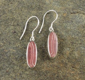 Rhodochrosite Earrings