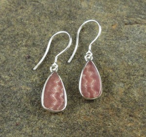 Rhodochrosite Earrings
