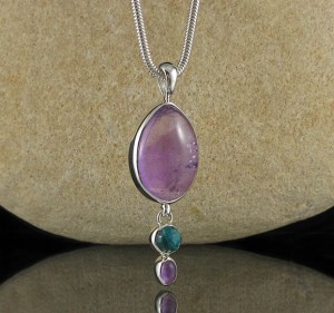 Amethyst & Chrysocolla Pdt Med