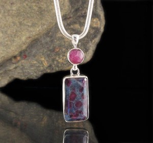 Sapphire & Ruby in Kyanite Pdt Med