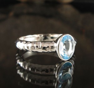 Blue Topaz Ring