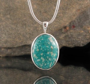 Amazonite Pendant Med