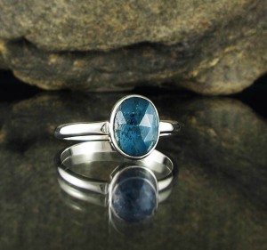  'Ocean' Kyanite Ring
