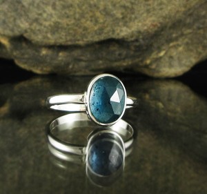  'Ocean' Kyanite Ring
