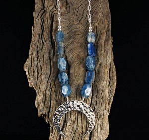 Aust. Kyanite 'Moon' Necklace