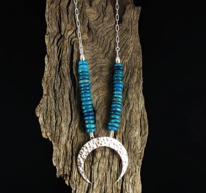 Turquoise 'Moon' Necklace