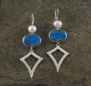 Pearl & Turquoise Earrings