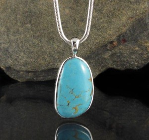 Arizona Turquoise Pendant Lge