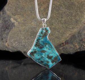 Arizona Turquoise Pendant XL