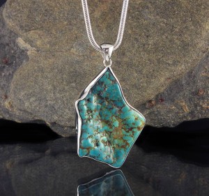 Arizona Turquoise Pendant Lge