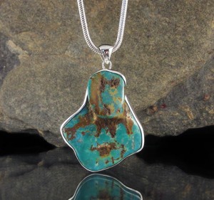 Arizona Turquoise Pendant Lge