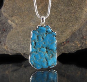 Arizona Turquoise Pendant XL