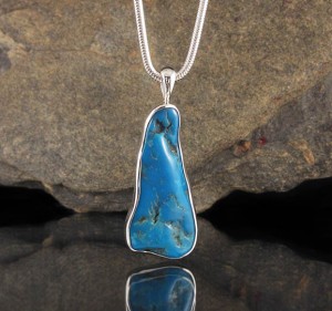 Arizona Turquoise Pendant Lge