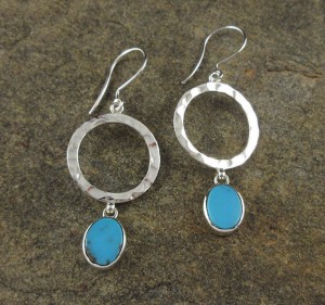 Kingman Turquoise Earrings