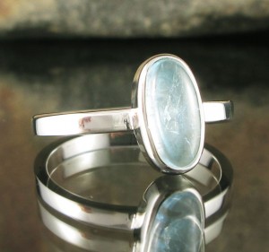 Aquamarine Ring 