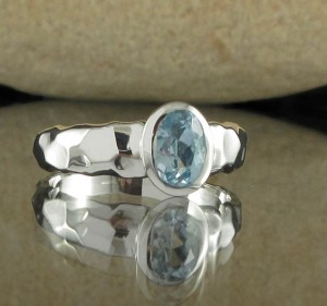 Blue Topaz Ring