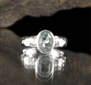 Aust. Aquamarine Ring
