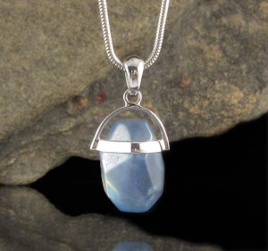 Aquamarine Pendant Med